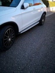 Estribos laterais para Mercedes GLC X253