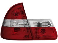 Farolins traseiros para  BMW E46 Touring 01-06 _ vermelho/crystal