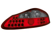 Farolins de Led Porsche Boxster 986 96-04 _ vermelho/crystal