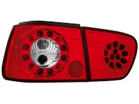 Farolins de Led Seat Ibiza 6K2 08.99-02.02 _ vermelho/crystal