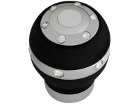 Manete de mudanças Crystal Style & leather black