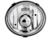 Luz de nevoeiro para Honda CRX del Sol 93-97 _ chrome