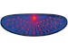 Luz de nevoeiro traseira  Peugeot 206 / 206cc _ LED_43 LED_blue