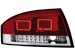 Farolins de Led Audi TT (8N3 / 8N9) 98-05 vermelho crystal