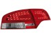 Farolins de Led Audi A4 Lim.05+_4 peças_ vermelho/crystal