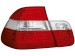 Farolins de Led BMW E46 4D 98-01 _ vermelho/crystal