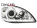 Faróis Angel eyes para   Mercedes Benz M-Klasse W163 02,04 _ regulation of