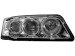 Faróis Angel eyes para   Peugeot 405 87-96 _2 angel eyes _ chrome