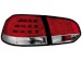 Farolins de Led VW Golf VI _ com LED indicator_ vermelho/smoke