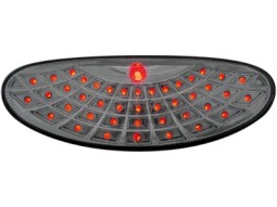 Luz de nevoeiro traseira Peugeot 206 / 206cc _ LED_43 LED_black