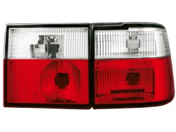 Farolins traseiros para  VW Vento (1HXO) 11/91-9/98 _ vermelho/crystal