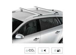 Barras de tejadilho em alumínio para carrinhas com barras de origem  BMW X5 2008->