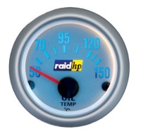 Manómetros Temperatura de óleo Raid serie silver line