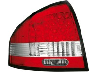 Farolins de Led Audi A6 97-04 _ vermelho/crystal