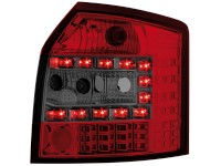 Farolins de Led Audi A4 B6 Avant 01-04 _ vermelho/black
