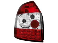Farolins de Led Audi A4 B6 Avant 01-04 _ vermelho/crystal