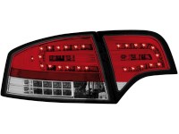 Farolins de Led Audi A4 B7 Lim.04-08_LED BLINKER_vermelho/cryst.