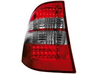 Farolins de Led Mercedes Benz W163 _ M-Klasse _ vermelho/black