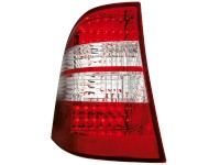 Farolins de Led Mercedes Benz W163 _ M-Klasse _ vermelho/crystal