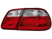 Farolins traseiros para  Mercedes Benz E-Class W210 95-02 _ vermelho/crystal