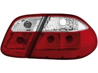 Farolins traseiros para Mercedes Benz CLK W208 06.97-02 _ vermelho/crystal