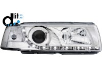 Faróis D-LITE  BMW E36 Lim. 92-98_DAYTIME RUNNING LIGHT_chrome