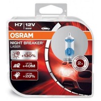 H7 Lâmpada Osram Night Breaker Laser 12v/ 55 W  (2 peças)