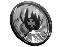 Faróis lisos para VW Golf II Iron cross cap _ lens clear