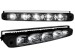 Lâmpadas de Luz de dia  5 hipower LED 220 x 26 x 48 mm _black