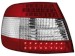 Farolins de Led Audi A4 B5 Lim. 95-10.00 _ vermelho/crystal