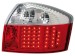 Farolins de Led Audi A4 8E Lim. 01-04 _ vermelho/crystal