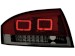 Farolins de Led Audi TT (8N3 / 8N9) 98-05 vermelho smoke