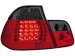 Farolins de Led BMW E46 4D 02-04 _ vermelho/smoke