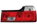 Farolins traseiros para  BMW E32 7 Series 88-94 _ vermelho/crystal