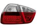 Farolins de Led BMW E90 _ 05+ _ vermelho/crystal