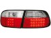 Farolins de Led Honda Civic 92-95 2+4d _ vermelho/crystal