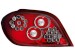 Farolins de Led Peugeot 307 01-08 _ vermelho/crystal