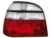 Farolins traseiros para  VW Golf III 91-98 _ vermelho/crystal