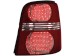 Farolins de Led VW Touran 2003+_ vermelho/crystal