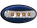 Farolins de pisca laterais led Peugeot 206 _ case azul _ rs clear