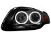 Faróis Angel eyes para   AUDI A4 B7 04-08 _2 angel eyes _ black