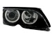 Faróis Angel eyes para   BMW E46 4d 01-03 _2 angel eyes