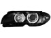 Faróis Angel eyes para   BMW E46 2d 03-06 _2 angel eyes_black