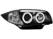 Faróis Angel eyes para   BMW 1 series E87/81 04-09 _2 angel eyes _ black