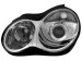 Faróis Angel eyes para   Mercedes Benz W203 00-03 C-class