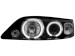 Faróis Angel eyes para   Opel Vectra B 99-02 _2 angel eyes _ black