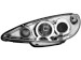 Faróis Angel eyes para   Peugeot 206 02-07 _2 angel eyes _ chrome