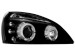 Faróis Angel eyes para   Renault Clio MK3 01-05 _2 angel eyes _ black