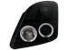 Faróis Angel eyes para   Suzuki Swift 05-10_2 angel eyes _ black