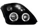 Faróis Angel eyes para   Suzuki Swift 05-10_2 angel eyes_black